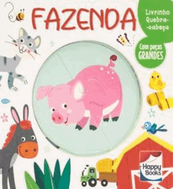 Livrinho Quebra-Cabeca - Fazenda