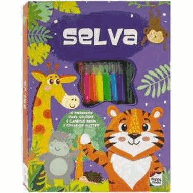 Meu Adoravel Superkit De Colorir - Selva