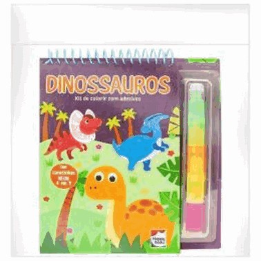 Livrinho 4 Em 1 - Dinossauros
