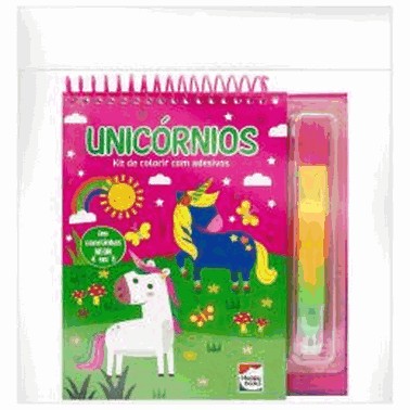 Livrinho 4 Em 1 - Unicornios