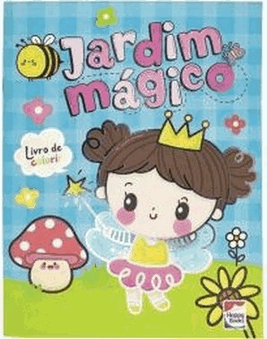 Mundo Da Fantasia - Jardim Magico Para Colorir