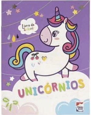 Mundo Da Fantasia - Unicornios Para Colorir