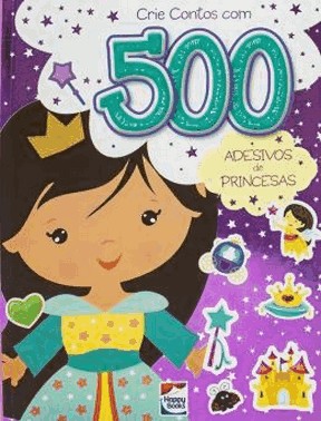 Crie Contos Com 500 Adesivos - Princesas