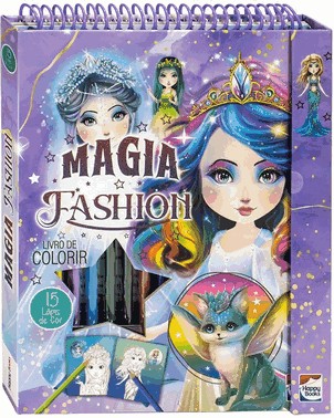Magia Fashion - Livro De Colorir