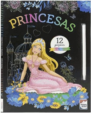 Raspar E Colorir - Princesas