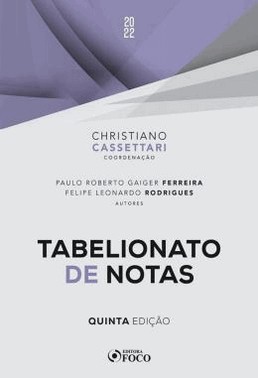 Tabelionato De Notas - 5 Ed