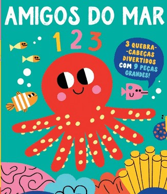 Quebra-Cabeca Em Acao - Amigos Do Mar - 1 2 3