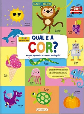 Qual e A Cor? - Vamos Aprender As Cores Em Ingles?