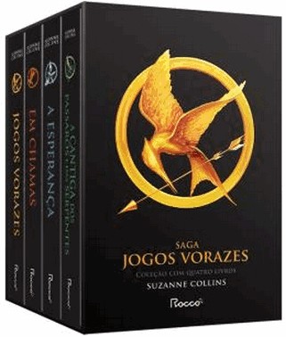 Box Completo - Jogos Vorazes - 4 Livros (Com Marcadores)