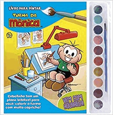 Turma Da Monica - Livro Para Pintar - Cebolinha
