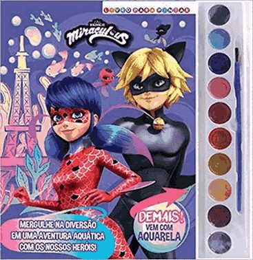 Ladybug - Para Pintar Com Aquarela