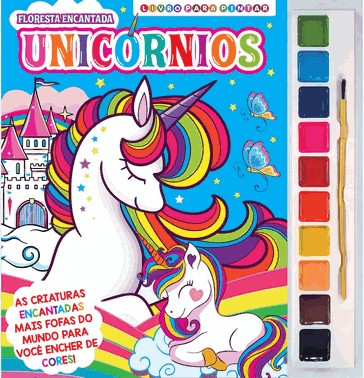 Floresta Encantada - Livro Para Pintar Com Aquarela