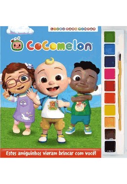 Cocomelon - Para Pintar Com Aquarela