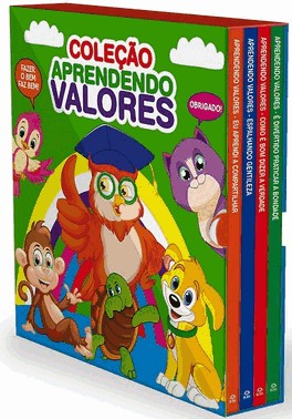 Colecao Aprendendo Valores - Box Com 4 Livrinhos