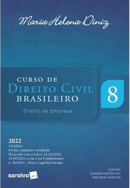 Curso De Direito Civil Brasileiro - Vol.8 - Direito De Empresa - 14 Ed