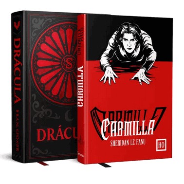 Carmilla E Dracula O Legado Sombrio: Um Kit Para Os Amantes Do Gotico Vampirico