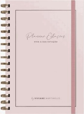 Planner Estacoes By Viviane Martinello - Rose