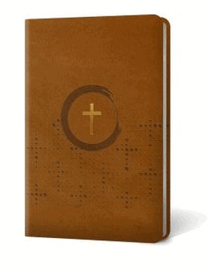 Biblia Nvi Slim Marrom Cruz