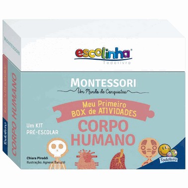 Escolinha Todolivro - Montessori - Meu Primeiro Box De Atividades - Corpo Humano