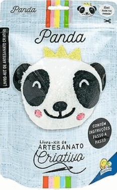 Livro-Kit De Artesanato Criativo - Panda