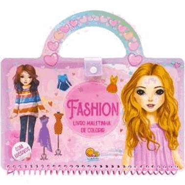 Livro Maletinha De Colorir - Fashion