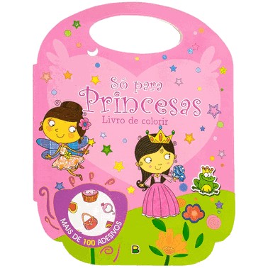 Livro De Colorir - So Para Princesas