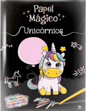 Linha Escolar - Papel Magico: Unicornios