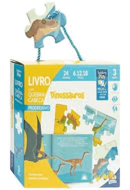 Todolivro Play - Livro Com Quebra-Cabeca - Dinossauros