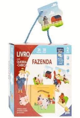 Todolivro Play - Livro Com Quebra-Cabeca - Fazenda