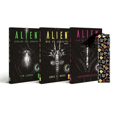 Kit Alien 3 Livros  Marcador Exclusivo