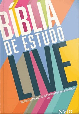 Biblia De Estudo Live - Nvi - Tone - Descobrindo O Mundo Com Cristo