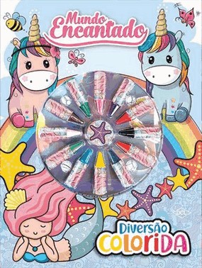 Cores - Mundo Encantado - Unicornios E Sereias