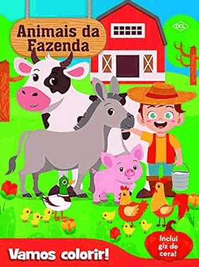 Vamos Colorir - Animais Da Fazenda