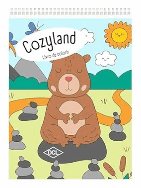 Cozyland - Livro De Colorir - Vol. 1 - Capivara