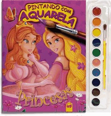 Pintando Com Aquarela - Princesas