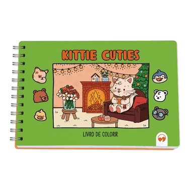Kittie Cuties - Livro De Colorir