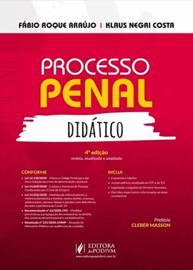 Processo Penal Didatico 4Ed/21