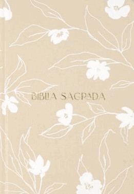 The Purpose Book: Biblia Sagrada, A21, Capa Dura Com Tecido, Flores