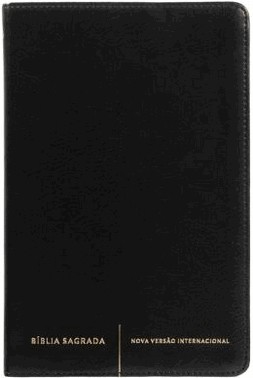 Biblia Sagrada Slim Nvi, Luxo, Capa Preta