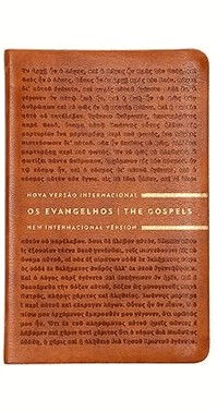 Os Evangelhos - Edicao Bilingue, Portugues/Ingles, Nvi/Niv, Com Palavras De Jesus Em Azul