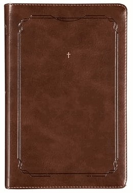 The Purpose Book: Biblia Sagrada, A21, Capa Luxo Marrom, Cruz