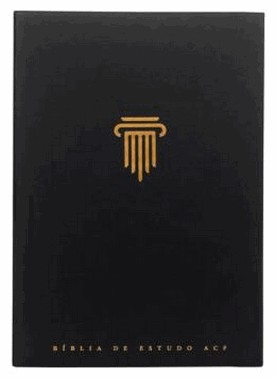 Biblia De Estudo - Acf - Capa Preta