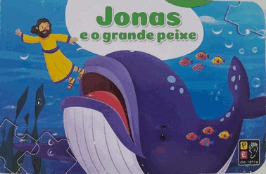 Livro Quebra-Cabeca - Jonas E O Grande Peixe