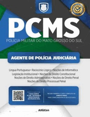 Pcms - Agente De Policia Judiciaria Da Policia Civil Do Mato Grosso Do Sul