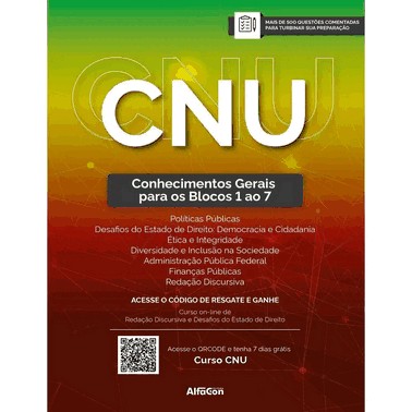 Cnu - Concurso Nacional Unificado - Conhecimentos Gerais Para Os Blocos De 1 A 7