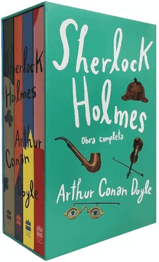 Box Sherlock Holmes – Obra Completa (Capa Brochura)