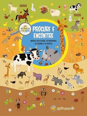 Procure E Encontre: Animais Da Fazenda, Da Montanha, Da Savana E Do Quintal