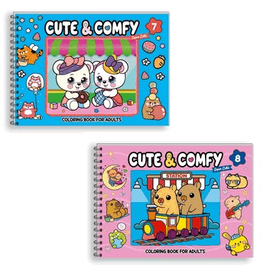 Combo Cute e Comfy Super Extra - Kit Com 2 Livros