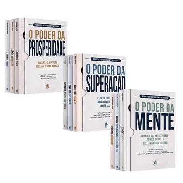 Combo Desenvolvimento Pessoal - Kit Com 3 Boxes