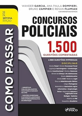 Concursos Policiais: 1.500 Questoes Comentadas - 07Ed/24